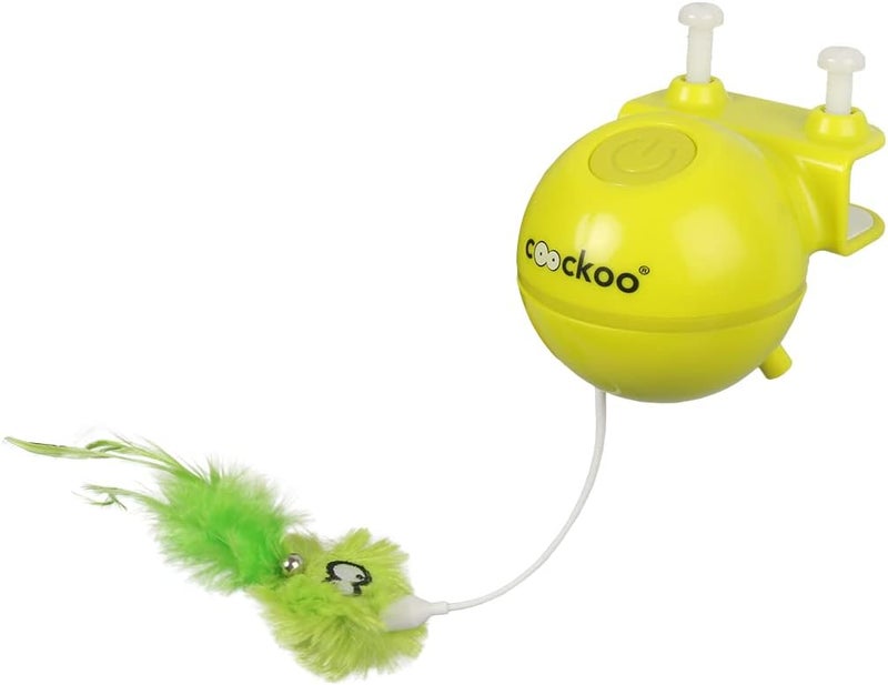 Coockoo Roxy Laser Cat Toy - Lime Green 8x8x10cm