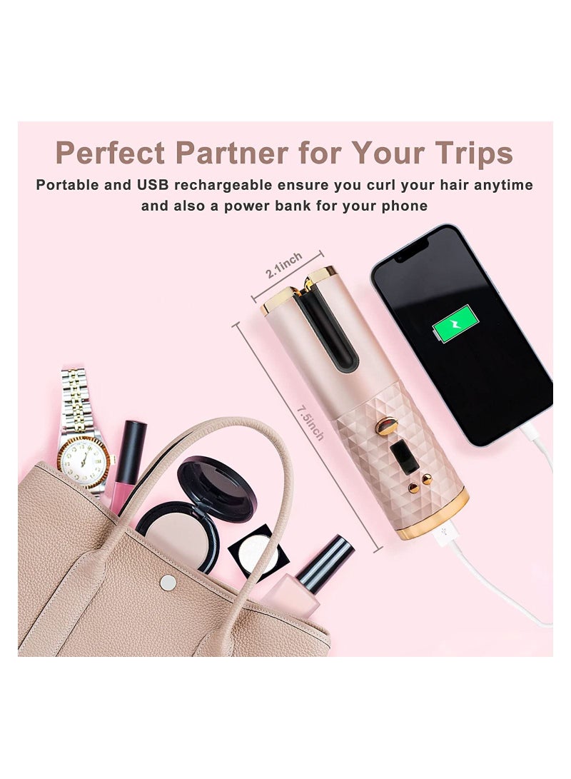 Rechargeable Wireless USB Automatic Hair Curler - Image 3