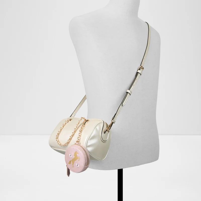 ALDO  MIKYLA Textured Barrel Bag with Pouch for Women | Best Price UAE