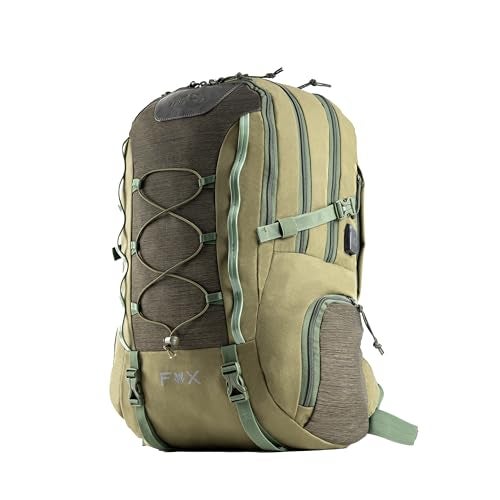 Tripole Fox Laptop Backpack with Fiber Frame for Daily Use and Overnight Travel (Olive Green) - Image 2