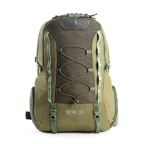 Tripole Fox Laptop Backpack with Fiber Frame for Daily Use and Overnight Travel (Olive Green) - Image 1
