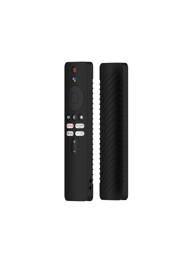 The Bros Silicone Case for for Xiaomi Mi Box 4K TV, Silicone Protective Case for Xiaomi Mi Box 4K TV (2nd Gen) Remote, 2nd Gen Stick Remote Control Anti Slip Silicone Protective Skin Cover with Lanyard (Black) - Image 2