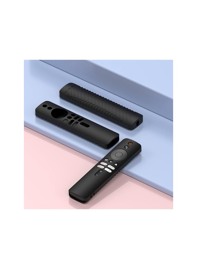 The Bros Silicone Case for for Xiaomi Mi Box 4K TV, Silicone Protective Case for Xiaomi Mi Box 4K TV (2nd Gen) Remote, 2nd Gen Stick Remote Control Anti Slip Silicone Protective Skin Cover with Lanyard (Black) - Image 5