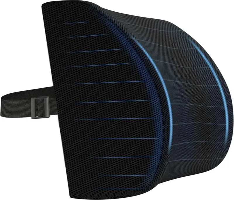 Ozclife Orthopedic Chair Seat Office Car Auto Vehicle Lumbar Support Pillow Back Support Cushion
