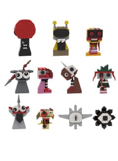 Rhythm box game Incredibox Sprunki elf creative building blocks small particles puzzle assembly building blocks (code: A1660Y05, number of particles: 485, 0.2327kg)
