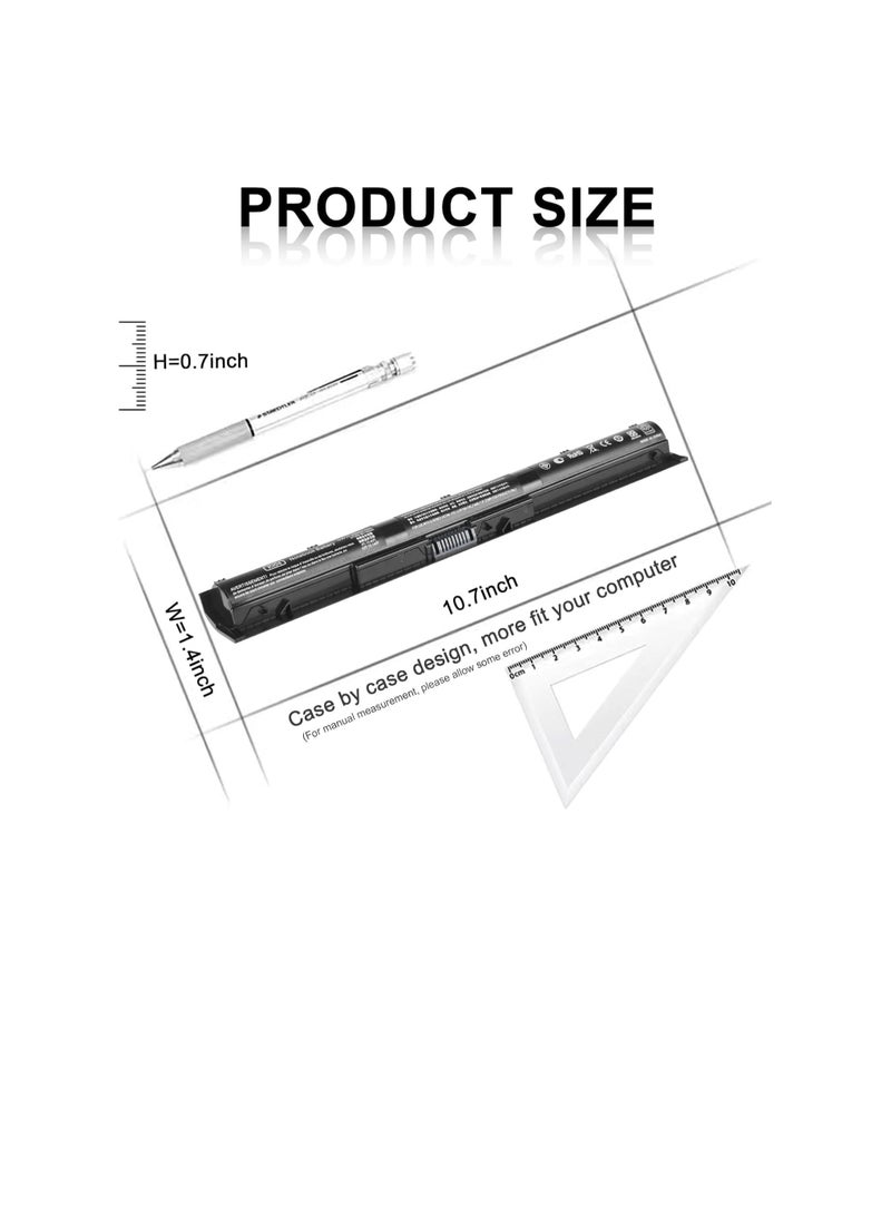 Terabyte new comaptible KI04 Battery for/Hp' Pavilion 14-AB 14T-AB 15-AB 15-AN 17-G 17T-G 006TU 000 038TX K1O4 TPN-Q158 Q159 Q160 Q161 Q162 N2L84AA 800009-421 800049-001 800010-421 - Image 2