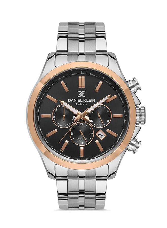 DANIEL KLEIN ساعة كرونوغراف من الفولاذ المقاوم للصدأ DK.1.13292-4 - Image 1