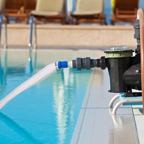 Ahzemepinyo 2IN x 164FT Pool Backwash Hose Heavy Duty Drain Discharge Hose LayFlat Garden Hose with 2 Clamps,Weatherproof Burst Resistant for Water Transfer, Sump Pump, Pool Filter, Pool Drain - Image 5