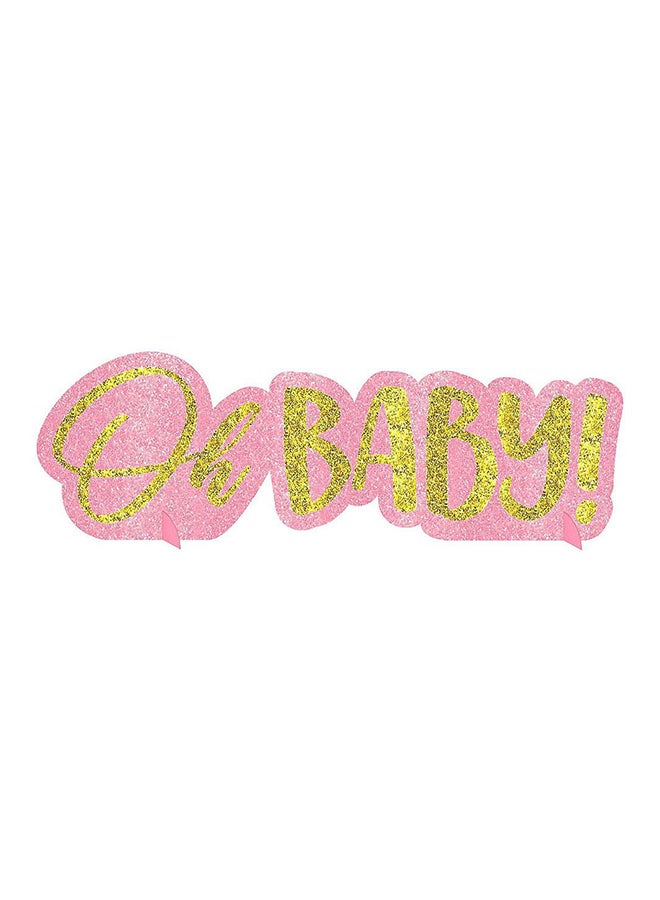 Amscan زينة مركزية لفتاة صغيرة، زينة حفلة استحمام الطفل