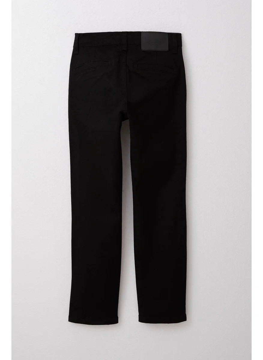 Breeze Boy Child Pants Gabardine Basic 8-14 Years, Black