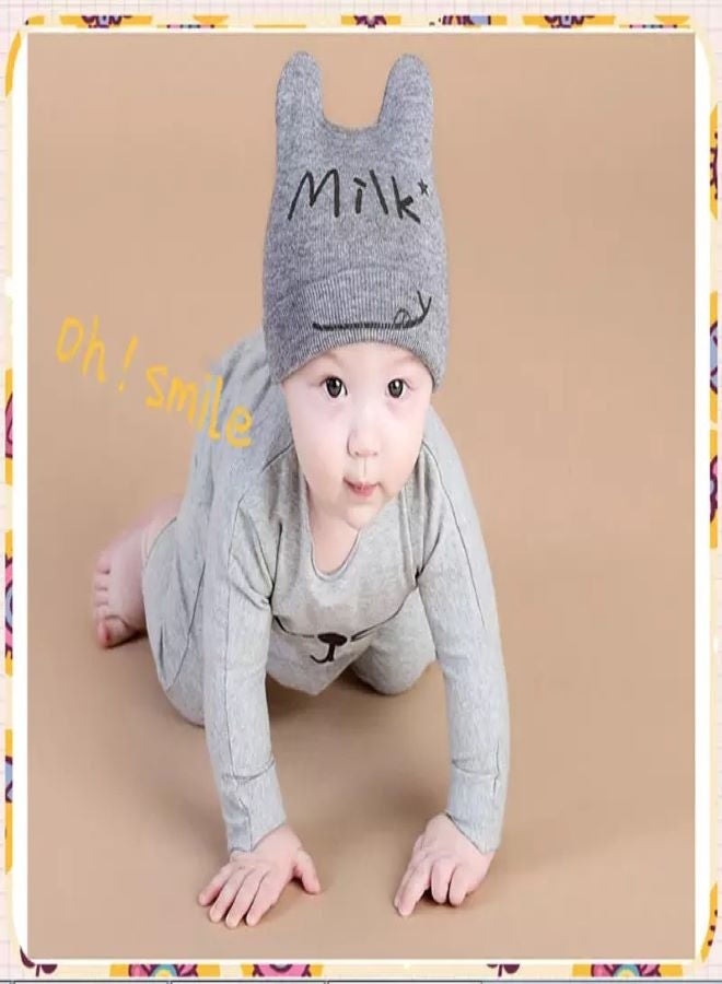 Soft Infant Cap Toddler Baby Winter Warm Crochet Knit Hat Beanie  - Image 1