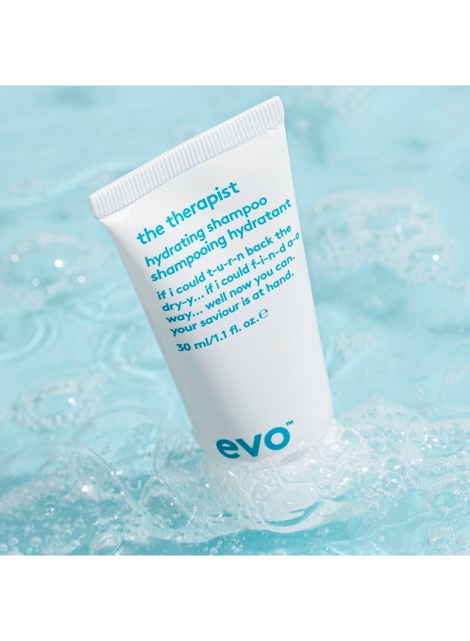 EVO The Therapist Hydrating Shampoo - Hydrates, Strengthen and Softens Whilst Improving Shine - Protects Colour Treated Hair, Helps to Detangle - Travel Size, 30ml / 1.01fl.oz - Image 4