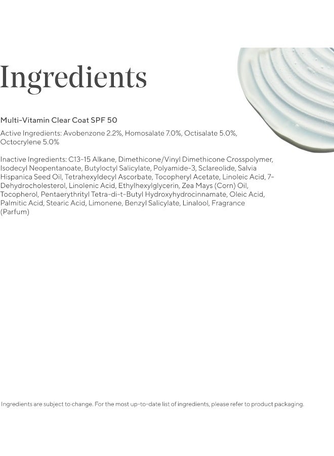 Murad Multi-Vitamin Clear Coat Sunscreen Spf 50 - Image 5