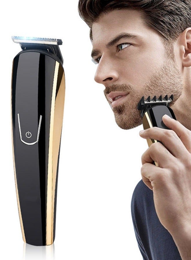 Generic Men's Grooming Set Hair Clipper, Low Noise Replaceable Heads LED Display Hair Clipper, 8-in-1 Electric Hair Trimmer  - Image 3
