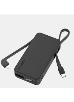 MOMAX 1-POWER VITAL+ 10000mAh POWER BANK WITH BUILT IN USB-C & LIGHTNING CABLE