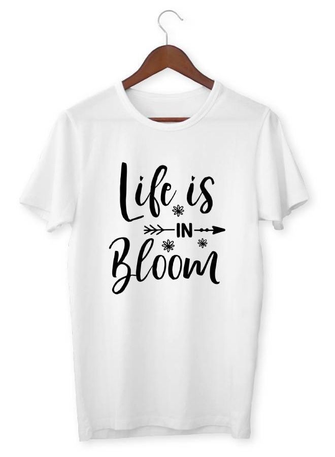LOUD UNIVERSE Men’s Soft T Shirt Printed Life is in Bloom - Image 2