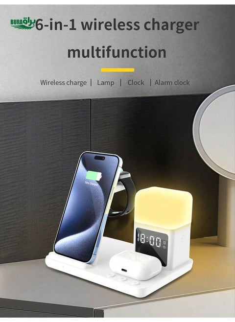 6 في 1 SMART TOUCH CONTROL DISTRACT DISTRANT ARALL LIGHT LIGHT LIGHT FARLERESS ARCHERNATION APPATACTION مع iPhone 15 14 13 12 11 PRO MAX/X/8 AIRPODS Apple Watch متوافقة مع أجهزة متعددة iPhone متوافقة مع iPhone 16 15 14 ، 13 ، 12 ، 11/PRO/max/mini/plus ، x ، xr ، xs/max ، se ، 8/plus ، متوافق مع Apple Watch 1-8 ، متوافق مع AirPods 3/2/pro ، متوافق مع Apple iPhone و iPad و Android Phone Gifts للعائلةوالأصدقاء ، الأطفال ، عيد ميلاد ، عيد الميلاد ، الشتاء ، صديقة ، صديقها