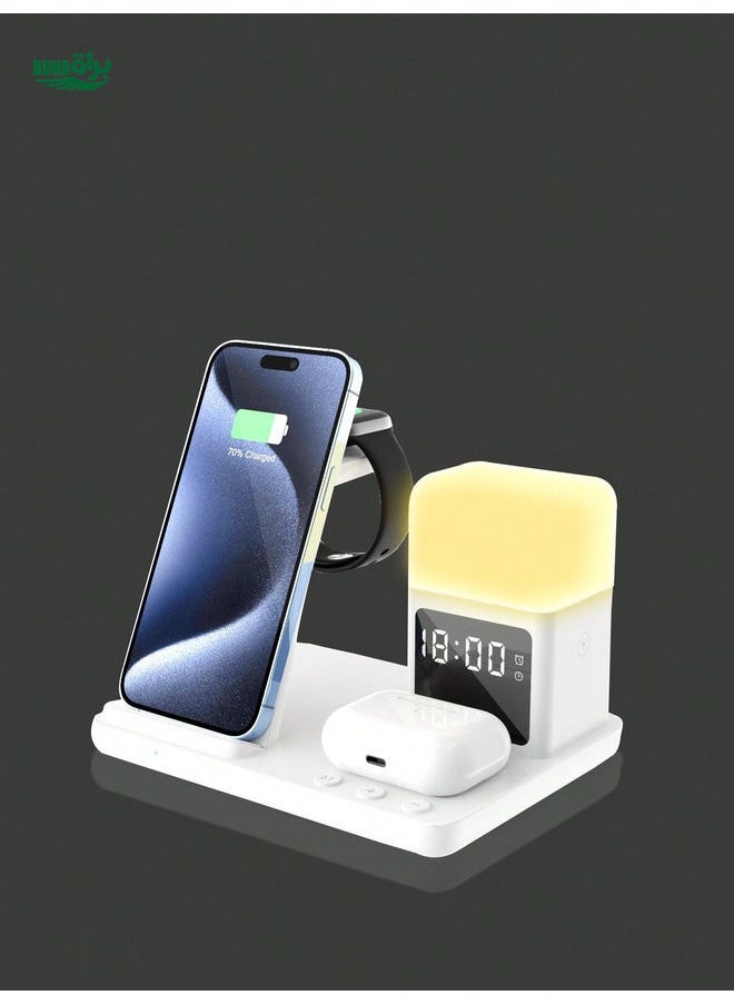 براق - 6 في 1 SMART TOUCH CONTROL DISTRACT DISTRANT ARALL LIGHT LIGHT LIGHT FARLERESS ARCHERNATION APPATACTION مع iPhone 15 14 13 12 11 PRO MAX/X/8 AIRPODS Apple Watch متوافقة مع أجهزة متعددة iPhone متوافقة مع iPhone 16 15 14 ، 13 ، 12 ، 11/PRO/max/mini/plus ، x ، xr ، xs/max ، se ، 8/plus ، متوافق مع Apple Watch 1-8 ، متوافق مع AirPods 3/2/pro ، متوافق مع Apple iPhone و iPad و Android Phone Gifts للعائلةوالأصدقاء ، الأطفال ، عيد ميلاد ، عيد الميلاد ، الشتاء ، صديقة ، صديقها - Image 1