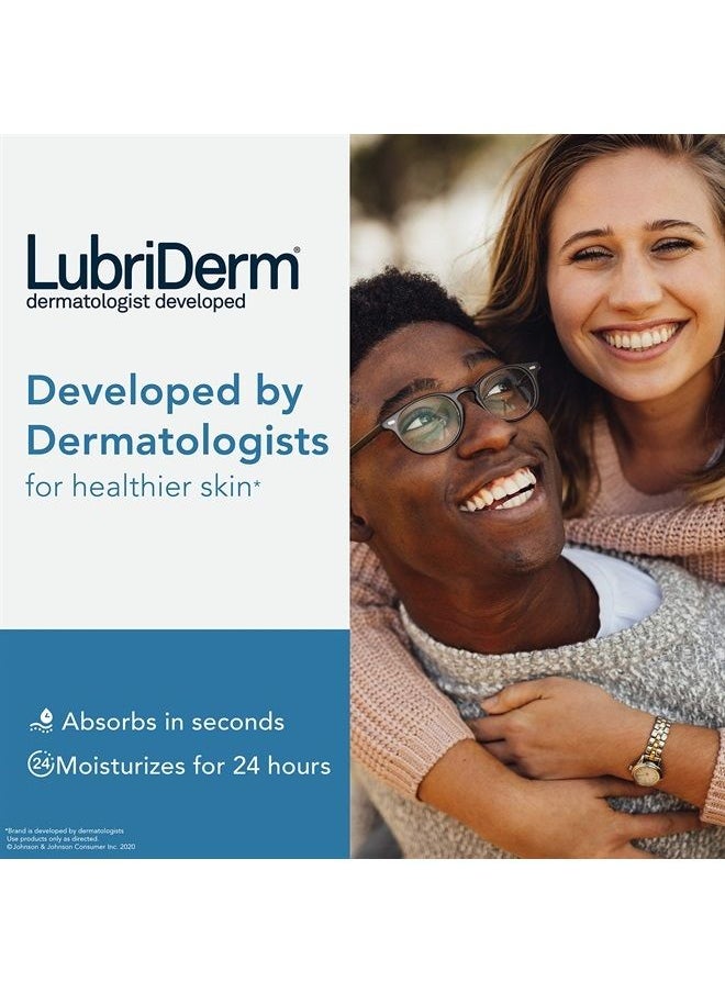 Lubriderm - Men's 3-In-1 Lotion Enriched with Soothing Aloe for Body and Face, Non-Greasy Post Shave Moisturizer with Light Fragrance, 16 fl. oz - Image 1