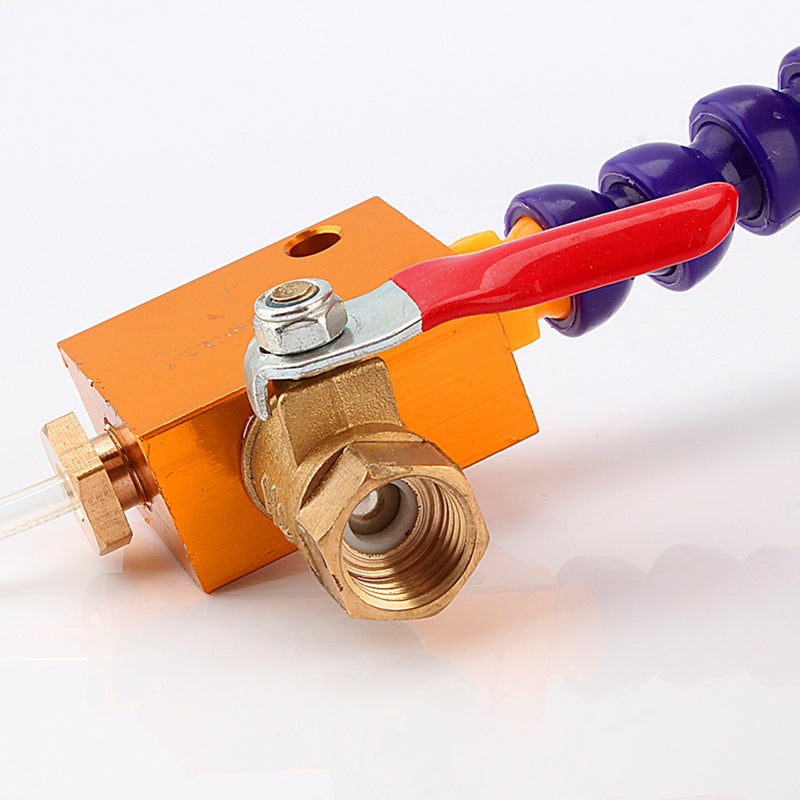 New Mist Coolant Lubrication Spray System For 8mm Air Pipe CNC Lathe Mill Drill - Image 4