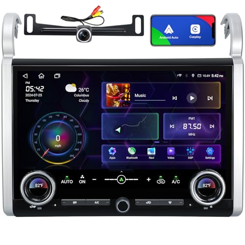 AINAVI 15" Touchscreen Car Stereo Radio for Toyota FJ Cruiser 2007-2021 with Wireless CarPlay Android Auto 8 Core 6+128GB BT/WiFi/SWC Andriod 13 GPS Navigation Head Unit Dash Kit Replacement Upgrade - Image 1