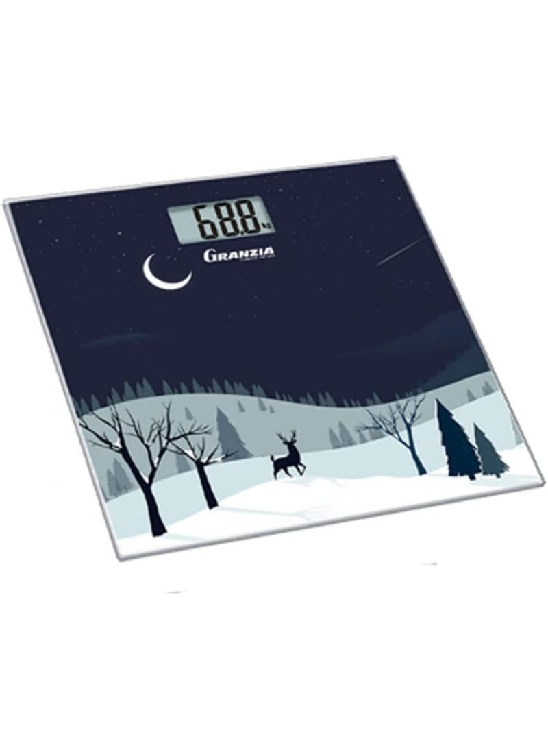  جرانزيا ميزان رقمي Granzia – صغير ومتين من الستانلس ستيل – سهل الاستخدام ويقيس حتى 150 كجم