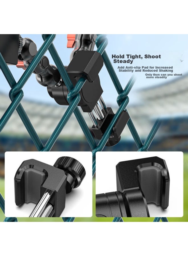 Surewo Sports Camera Mount Bracket Compatible With Gopro 13, Insta360, Dji Action 4, Basketball, Volleyball, Tennis, Badminton, Dslr Camera Mount - Image 5