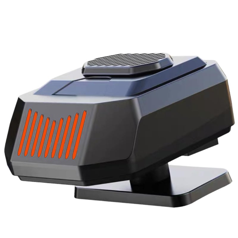 Fidensis 12Volt Protable Car Heater, Fast Heating, Windshield Defogger Defroster, 150W Portable Car Heater That Plugs into Cigarette Lighter - Image 1