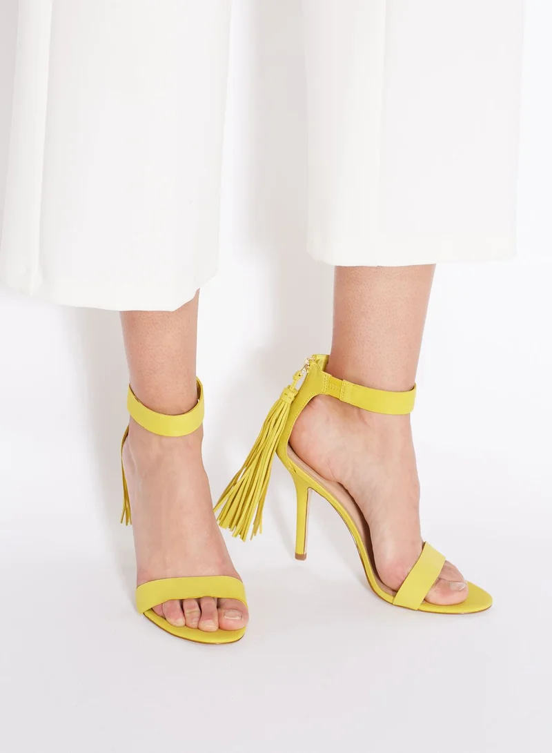 ALDO Celena Tassel Ankle Strap Sandals