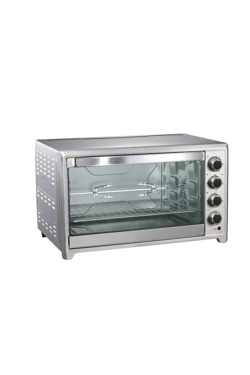 دورا فرن كهربائي دورا 60 لتر 2000 واط ستانلس ستيل