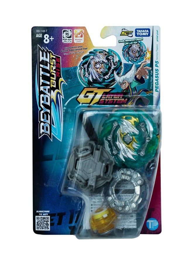 BEYBATTLE BURST - بي باتل بurst S4 ستارتير هيفن بيغاسوس P5 - Image 1