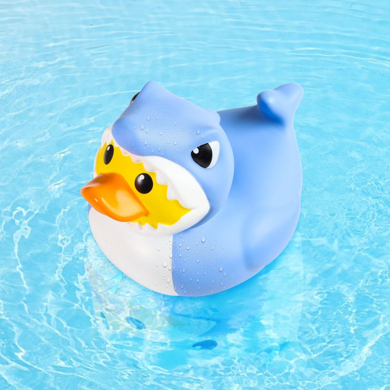 Doli Yearning Mini Pool Chlorine Floater Only Fits 1 inch Chlorine Tablets for Small Pool & Hot Tub Shark Duck - Image 3