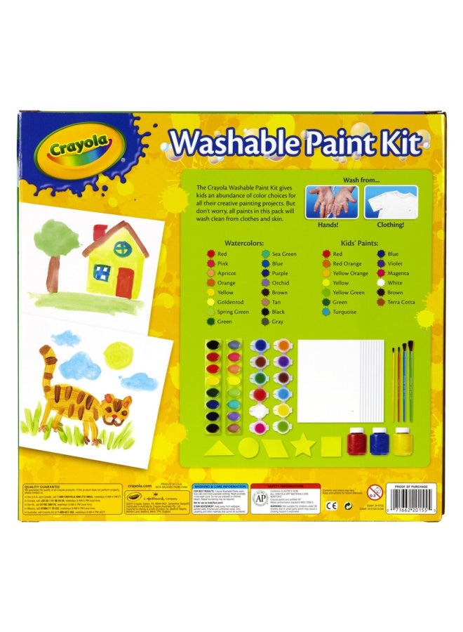 Crayola طقم طلاء بأغطية قابلة للغسل - Image 4