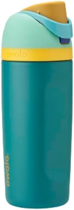 BlenderBottle Blender Bottle Owala Kids Freesip 16oz  Stainless Steel  Splishy Splashy 