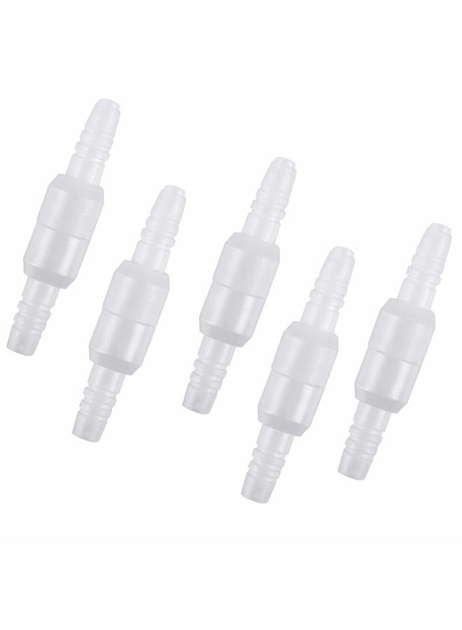 Medihealer 5 Packs Oxygen Tubing Connector, Pack of 5 Oxygen Tubing Swivel Connectors, Kink-Resistant and Avoid Tangling - Image 1