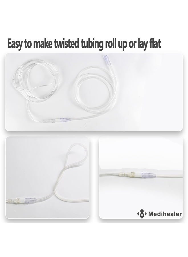 Medihealer 5 Packs Oxygen Tubing Connector, Pack of 5 Oxygen Tubing Swivel Connectors, Kink-Resistant and Avoid Tangling - Image 4