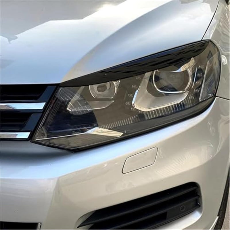DEMULAX Carbon Look Headlight Eyebrow for VW Touareg - Image 5
