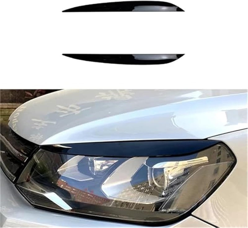 DEMULAX Carbon Look Headlight Eyebrow for VW Touareg - Image 4