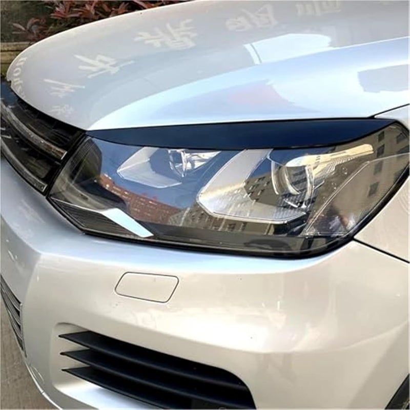 DEMULAX Carbon Look Headlight Eyebrow for VW Touareg - Image 2