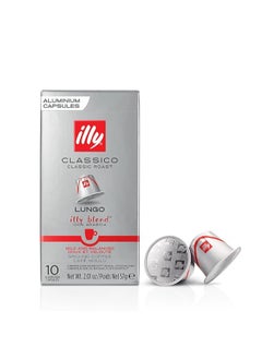 Illy Lungo Classico Nespresso Compatible Pods - 10 Capsules  - Image 1