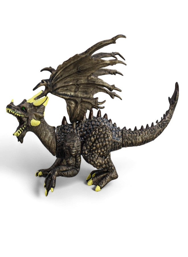 MASIPICKS | PVC Dragon Toy Figure with ROTATABLE Head, Tail, Hands & Legs | Monster Dragon Action Figure Collectible Toy for Kids (Dragon - 2) - Image 1
