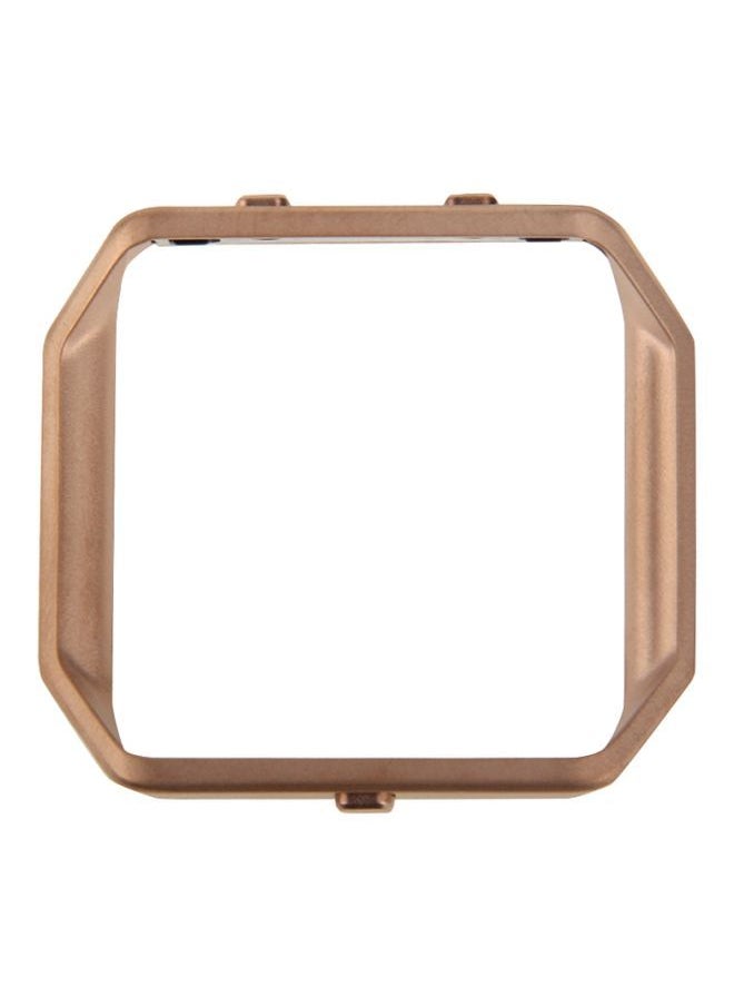 NIBEMINENT - Holder Shell For Fitbit Blaze Rose Gold - Image 1