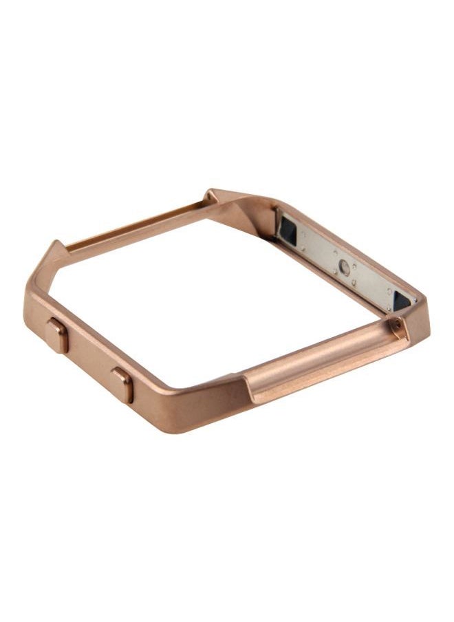 NIBEMINENT - Holder Shell For Fitbit Blaze Rose Gold - Image 1