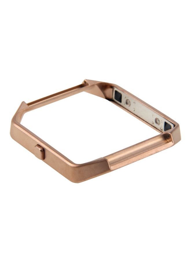 NIBEMINENT - Holder Shell For Fitbit Blaze Rose Gold - Image 1