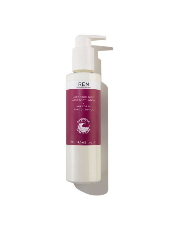 REN CLEAN SKINCARE MOROCCAN ROSE OTTO BODY LOTION 