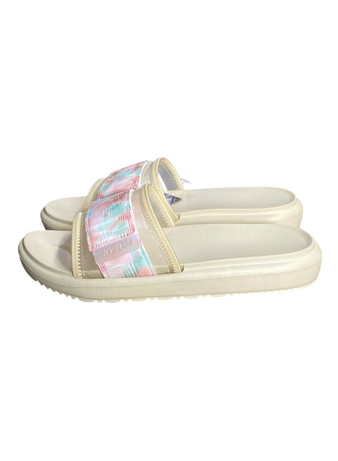 Sky Blue Women's slippers – lightweight and comfortable EVA material – suitable for everyday use at home and at the beach - Image 2