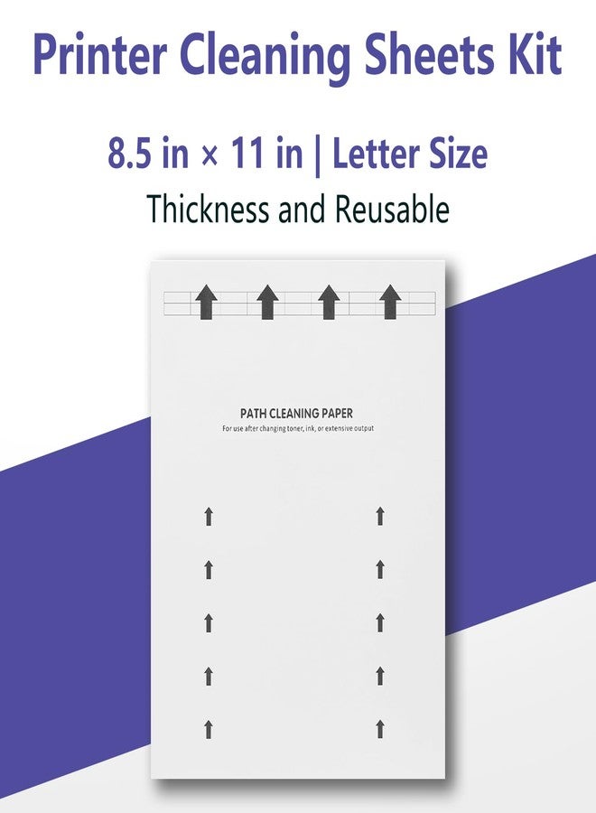 Dimakung Printer Cleaning Sheet for Laser & Inkjet Printer, Scanner Cleaner Paper - Image 2