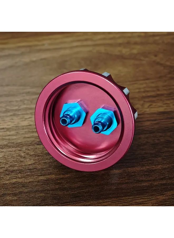 1PC Aluminum CNC Oil Drum Cover Fuel Tank Cap For RC Aircraft Drone Model Watermelon Red - Image 5