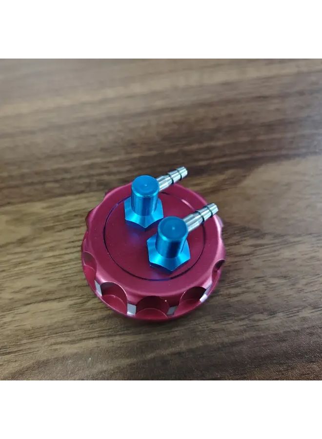 1PC Aluminum CNC Oil Drum Cover Fuel Tank Cap For RC Aircraft Drone Model Watermelon Red - Image 4