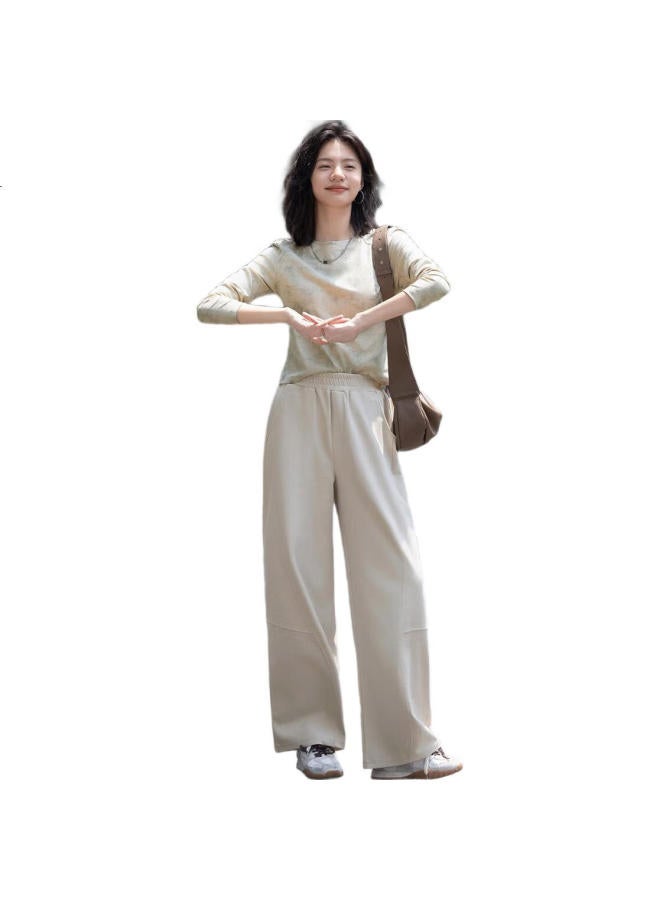 dme "Elegant And Slim Fit Shoulder-Off Printed T-Shirt" For Spring And Autumn - Image 2